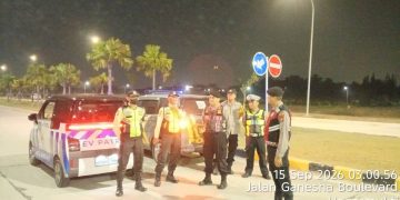 Polsek Cikarang Pusat Gelar Patroli KRYD Dini Hari, Antisipasi Kejahatan Jalanan dan Tawuran