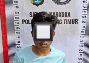 Satresnarkoba Polres Lampung Timur Ungkap Peredaran Sabu di Batanghari Nuban