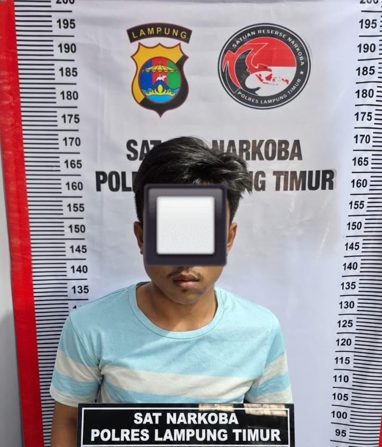Satresnarkoba Polres Lampung Timur Ungkap Peredaran Sabu di Batanghari Nuban