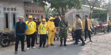 Polsek Tambelang Amankan Kampanye Terbuka Calon Kades Sukamekar Nomor Urut 3