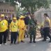 Polsek Tambelang Amankan Kampanye Terbuka Calon Kades Sukamekar Nomor Urut 3