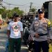 Polsek Kedungwaringin Amankan Kampanye Calon Kades Waringinjaya Nomor Urut 3