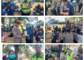 Sidokkes Polres Metro Bekasi Berikan Dukungan Kesehatan Pengamanan Ops Wibawa Mukti Jaya 2026