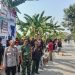 Polsek Tarumajaya Amankan Kampanye Calon Kades Pahlawan Setia Nomor Urut 2