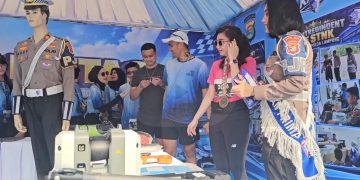 Pameran Lalu Lintas HUT ke-71, Polda Lampung Dekatkan Pelayanan Polantas kepada Masyarakat