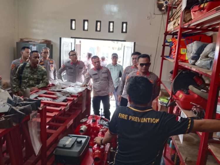 Serdik Sespimmen Polri Cek Karhutla di OKI, Pantau Hotspot hingga Edukasi Warga