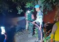 Sigap, Polisi dan Warga Padamkan Kebakaran Lahan di Depan Balai Desa Bandar Abung