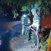 Sigap, Polisi dan Warga Padamkan Kebakaran Lahan di Depan Balai Desa Bandar Abung