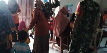 Babinsa Bendo Ikut Pantau Tumbuh Kembang Balita, Cegah Stunting dari Posyandu