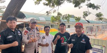 Pertemuan Hangat DPAC BPPKB BANTEN HDS Kecamatan Kramat Jati Dengan Kapospol Pasar Induk