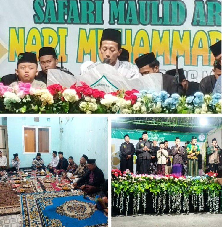 SAFARI MAULID ARBA’IN MALAM KE-37 BERSAMA GUS AKHMAD MUZAKKI, TEKANKAN PENTINGNYA MENJAGA KEHORMATAN DAN KEUTUHAN RUMAH TANGGA