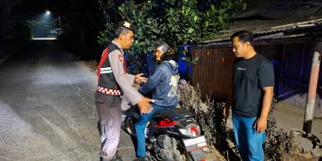 Polsek Tambelang Gelar OKJ dan KRYD, Antisipasi 3C hingga Tawuran Massa