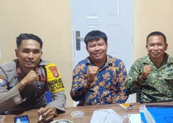 Bhabinkamtibmas Sukaringin Sambangi BPD, Perkuat Sinergi Jaga Kamtibmas