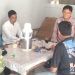 Bhabinkamtibmas Cikarageman Sambangi Tokoh Masyarakat