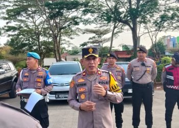 Polsek Tambun Selatan Layani dan Amankan Keberangkatan Buruh FSP Global Indonesia Menuju DPR RI
