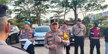 Polsek Tambun Selatan Layani dan Amankan Keberangkatan Buruh FSP Global Indonesia Menuju DPR RI