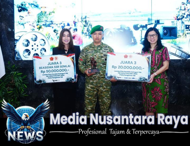 Prajurit Kodam XVIII/Kasuari Raih Prestasi di Ajang Lomba Foto dan Video Pendek HUT ke-81 TNI