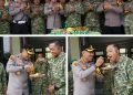 Kapolres Metro Bekasi Kunjungi Kodim 0509, Sampaikan Ucapan HUT TNI ke-81