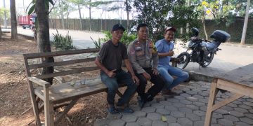 Jaga Kondusifitas Wilayah, Bhabinkamtibmas Polsek Serang Baru Gelar Cooling System di Desa Sukasari
