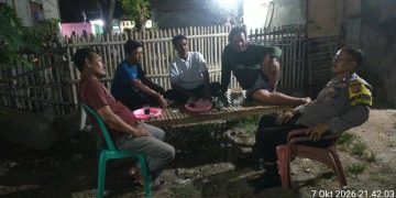 Polsek Babelan Perkuat Siskamling di Desa Babelan Kota, Ajak Warga Aktif Jaga Keamanan dan Awasi Anak pada Malam Hari