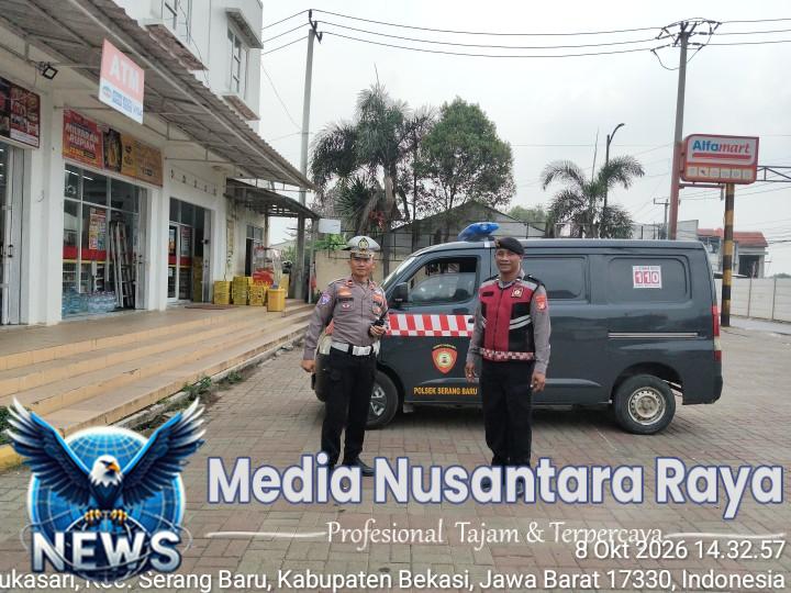Polsek Serang Baru Tingkatkan Patroli Preventif di Minimarket, Antisipasi Kejahatan 3C dan Gangguan Kamtibmas