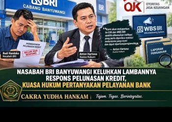 Nasabah BRI Banyuwangi Keluhkan Lambannya Respons Pelunasan Kredit, Kuasa Hukum Pertanyakan Pelayanan Bank