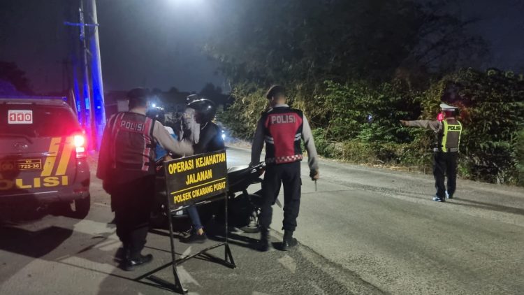 Polsek Cikarang Pusat Gelar OKJ, Antisipasi 3C dan Barang Berbahaya