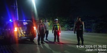 Polsek Cikarang Pusat Gelar Patroli Mobile Biru, Antisipasi 3C hingga Balap Liar