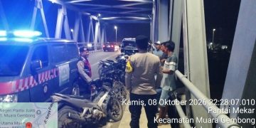 Polsek Muaragembong Gelar KRYD Patroli Biru, Sambangi Remaja dan Antisipasi 3C