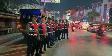 Jaga Keamanan Masyarakat Hingga Dini Hari, Polres Metro Bekasi Intensifkan Patroli KRYD dan Strong Point di Titik Rawan Kejahatan