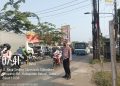 Antisipasi Kemacetan Jam Sibuk Pagi, Polsek Serang Baru Bersama Security Kawasan Industri Atur Lalu Lintas di Pertigaan Bahkilong