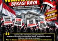 Ribuan? Tidak Perlu Jumlah, Wartawan Se-Bekasi Raya Bersatu! Desak Pencopotan Kadis LH, Pengusutan Dugaan Penghinaan Jurnalis, dan Jaminan Kebebasan Pers