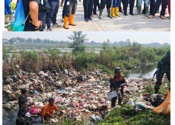 GERAKAN IRIGASI BERSIH DI DESA KARANGANYAR DAN KARANGBAHAGIA, DORONG SWASEMBADA DAN KETAHANAN PANGAN