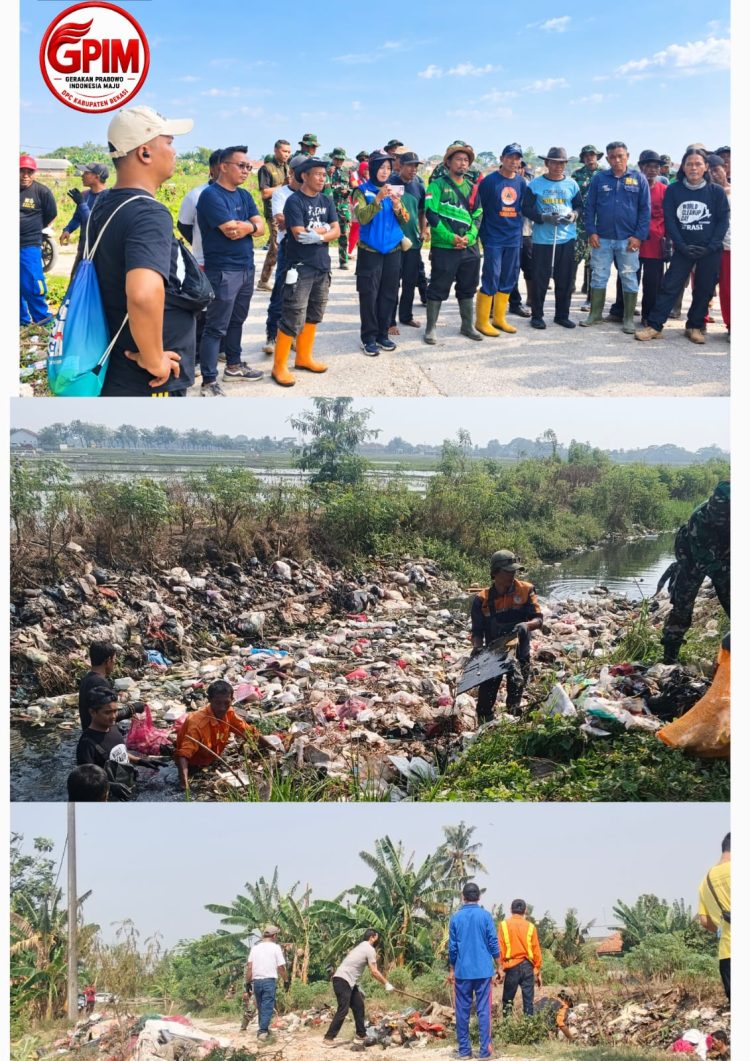 GERAKAN IRIGASI BERSIH DI DESA KARANGANYAR DAN KARANGBAHAGIA, DORONG SWASEMBADA DAN KETAHANAN PANGAN