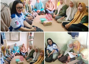 Perkuat Hak Pekerja Perempuan, Bidang Perempuan PC SPAI FSPMI Sambangi PUK PT Malindo Irfan