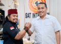 Perkuat Kemitraan Strategis, Media TNI-Polri Silaturahmi ke Kasat Intelkam Polres Metro Bekasi
